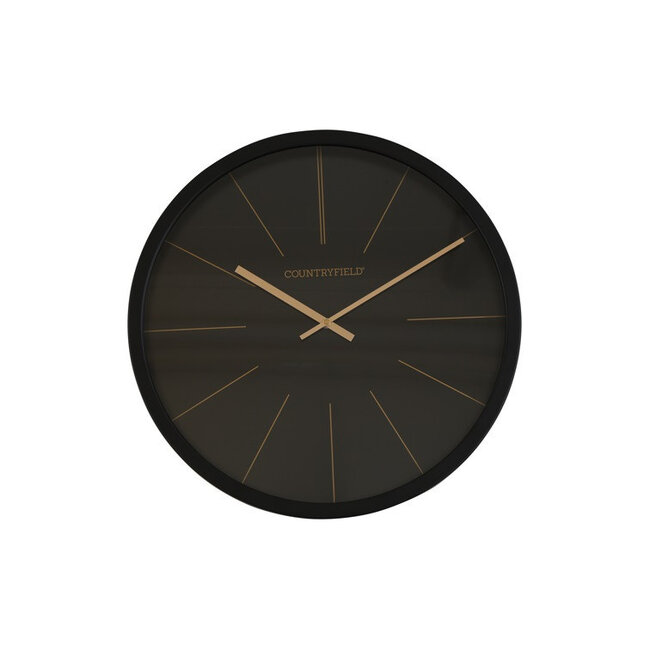 Countryfield Wandklok Copper L Zwart Ø 50,5 cm