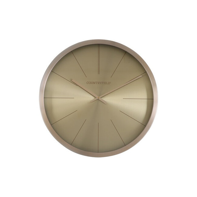 Countryfield Wandklok Copper M goud Ø 40 cm