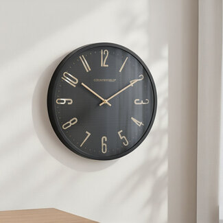 Countryfield Wandklok Copper M grijs/ zwartØ 40 cm