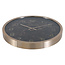 Countryfield Wandklok Copper M goud/bruin marmer Ø 40 cm
