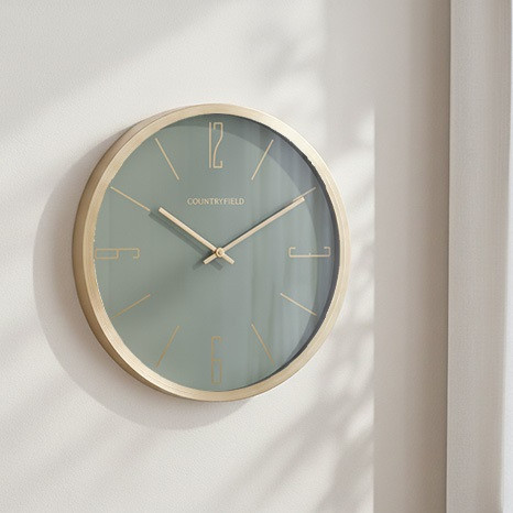 Guzzini Wall Clock, Taupe, One size