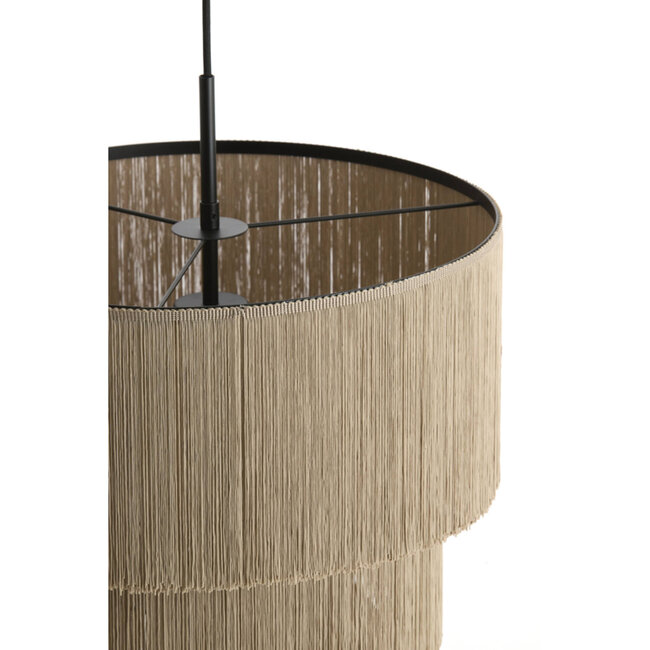 Light en Living Hanglamp 3L Ø45x50 cm MALAIKA taupe