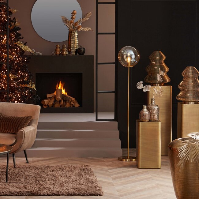 Light en Living Zuil 30,5x30,5x60 cm ALURIO antiek  brons