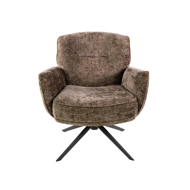 WoonStijl Fauteuil Forza draaibaar Hoven champagne