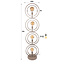 WoonStijl Vloerlamp Turn Around 4-lichts beige