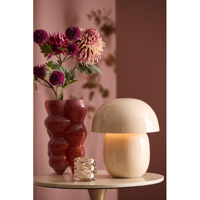 Light en Living Tafellamp Ø30x34 cm ZENAI glanzend lichtroze