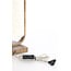 Light en Living Tafellamp 22,5x15x37,5 cm LECCE houtprint + touw naturel