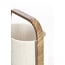 Light en Living Tafellamp 22,5x15x37,5 cm LECCE houtprint + touw naturel