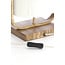 Light en Living Tafellamp 22,5x15x37,5 cm LECCE houtprint + touw naturel