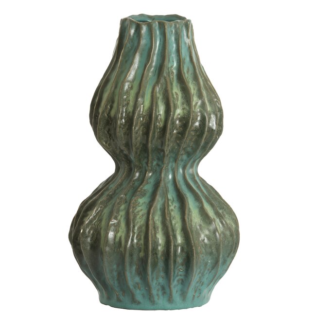 Light en Living Vaas deco Ø19x31,5 cm VANIA keramiek blauw