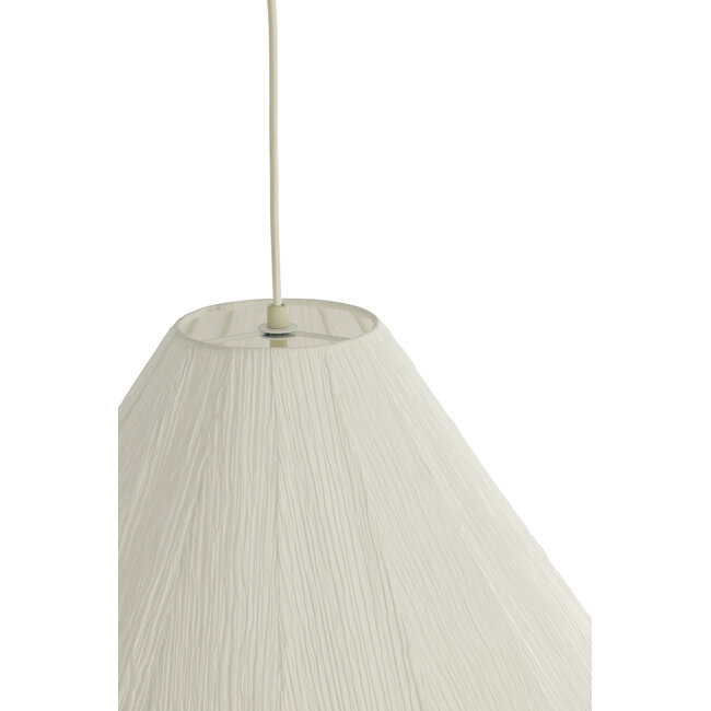 Light en Living Hanglamp Ø57x45 cm SARELLA papier wit