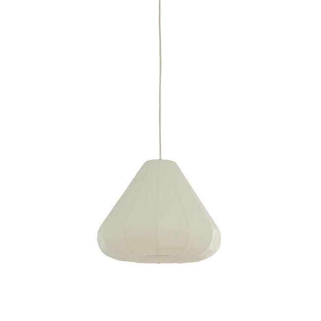 Light en Living Hanglamp Ø45x36 cm SARELLA papier wit