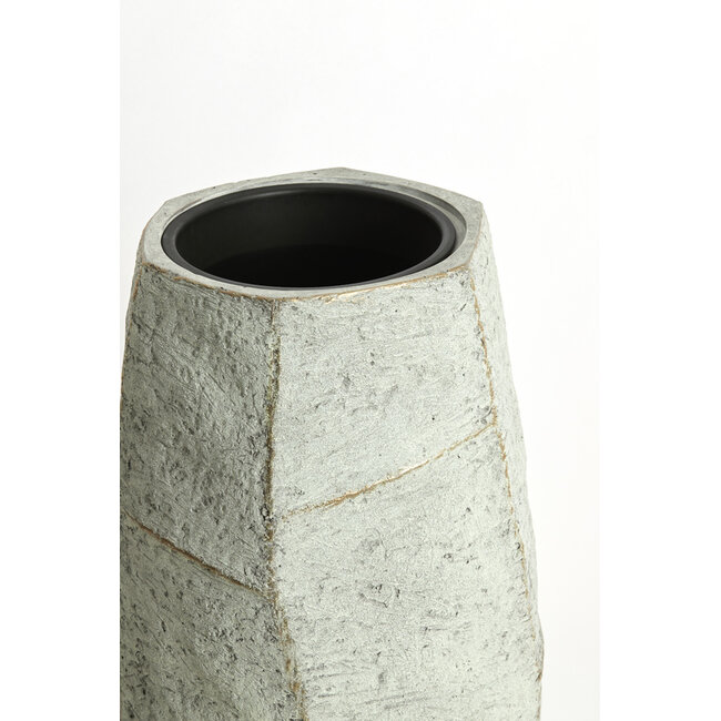 Light en Living Pot deco 50x47x88 cm AGELO blauw grijs