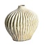 Light en Living Vaas deco 35x21x30 cm LORITO keramiek olijfgroen