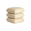 Light en Living Poef 44,5x44,5x44,5 cm LAURIE - crème