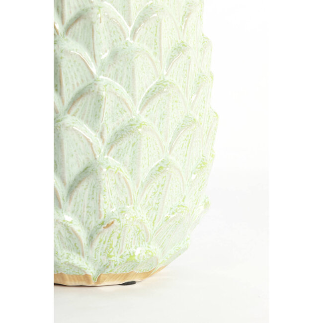 Light en Living Ornament Ø29x55,5 cm NANASI keramiek mint groen