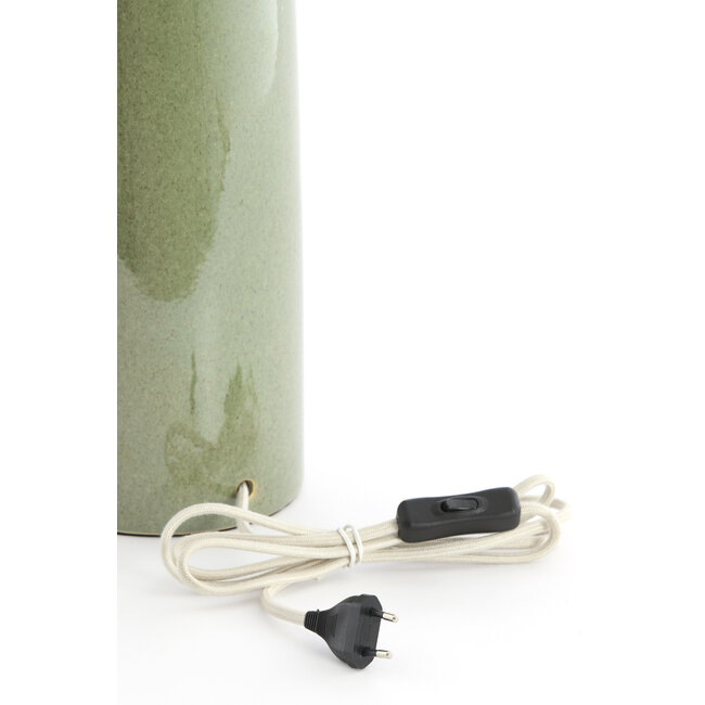 Light en Living Lampvoet Ø14x52 cm FRANIA ceramics mint groen-groen