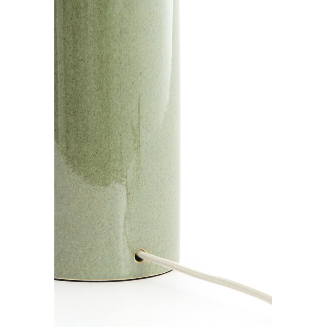 Light en Living Lampvoet Ø14x52 cm FRANIA ceramics mint groen-groen