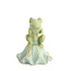 Light en Living Ornament Ø15,5x19,5 cm FROSCH keramiek lichtgroen+lichtblauw