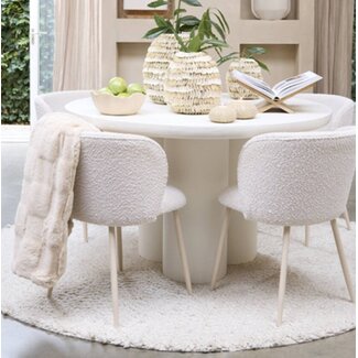 Light en Living Plaid 170x130 cm COMBARRO creme