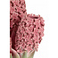 Light en Living Vaas deco 35,5x32x41 cm FLOWER keramiek roze+groen