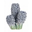 Light en Living Vaas deco 35,5x32x41 cm FLOWER keramiek blauw+groen