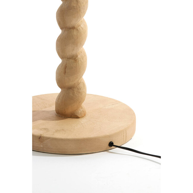 Light en Living Vloerlamp Ø30x138 cm NANNO hout mat naturel
