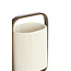 Light en Living Tafellamp 22,5x15x37,5 cm LECCE donkerbruin + touw naturel