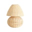 Light en Living Tafellamp Ø27,5x35 cm MAVON rattan naturel