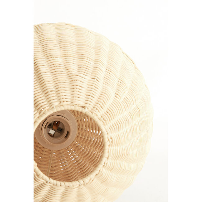 Light en Living Tafellamp Ø27,5x35 cm MAVON rattan naturel