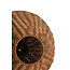 Light en Living Tafellamp Ø27,5x35 cm MAVON rattan donkerbruin