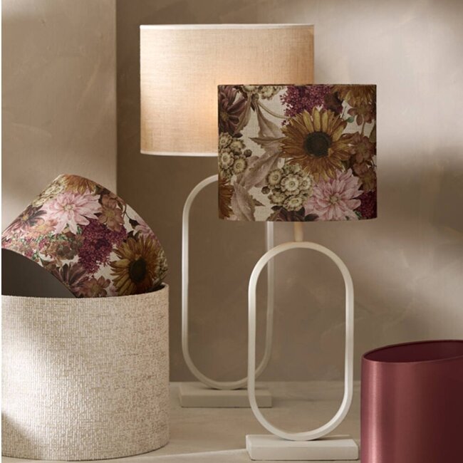 Light en Living Lampvoet 21x10x45 cm JAMIRI creme