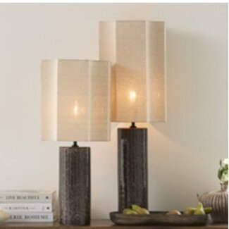 Light en Living Kap cilinder 25x25x35 cm DASLI naturel