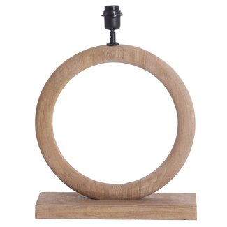 Light en Living Lampvoet 41x13x44 cm NUBIA hout mat naturel