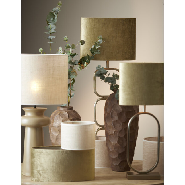 Light en Living Lampenkap cilinder 40-40-30 cm SENDAI zand