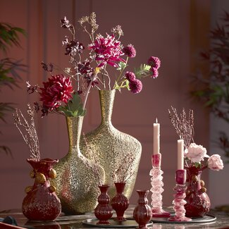 Light en Living Pot deco 34.5x17.5x55 cm ALFENA goud