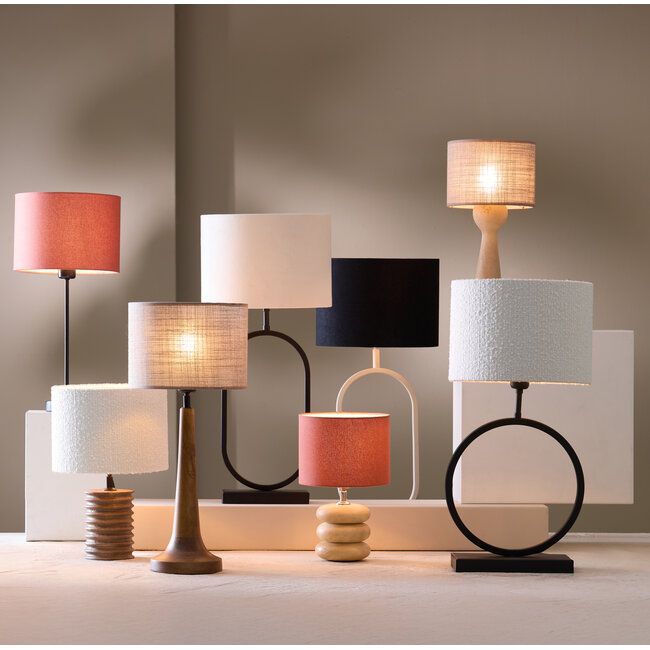 Light en Living Lampvoet Ø12x12 cm BUDONGO hout  naturel