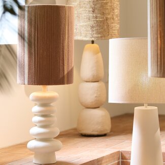 Light en Living Lampvoet Ø16x35 cm OLONA crème