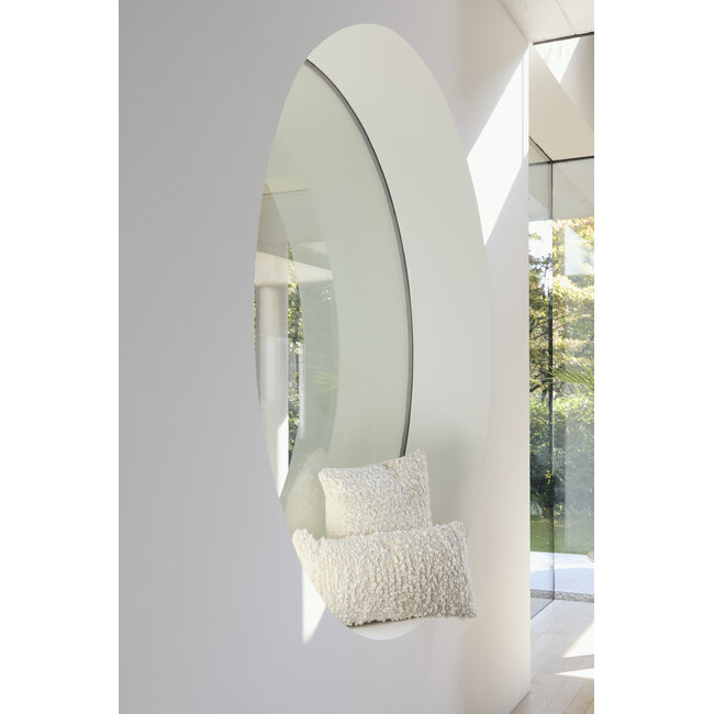 Light en Living Kussen 45x45 cm HUMADA bouclé naturel