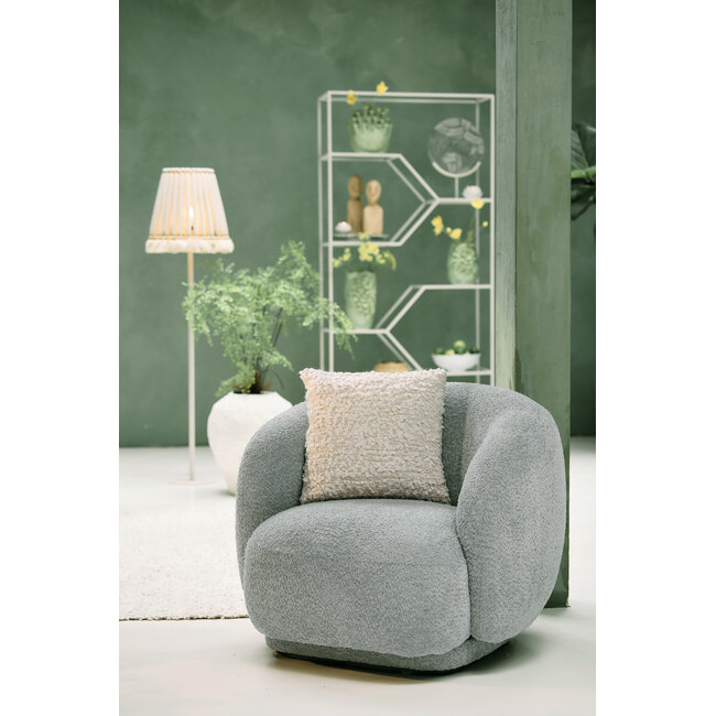 Light en Living Kussen 45x45 cm HUMADA bouclé naturel