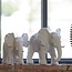 Light en Living Ornament 30,5x18,5x24 cm ELEPHANT crème