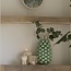 Light en Living Vaas deco Ø18X28 cm BOYANG keramiek mat mintgroen