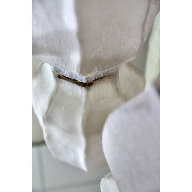 Light en Living Vaas Ø25x44,5 cm TEJEDA glas licht bruin