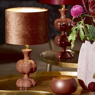 Light en Living Lampvoet Ø10x20 cm CALDAS glans terra