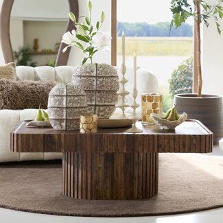 Light en Living Salontafel 120x70x42 cm KIOTO acacia hout bruin