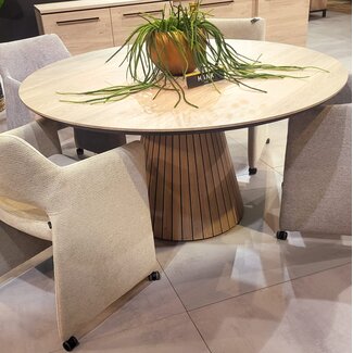 WoonMax Eettafel  Hank rond - diverse kleuren en afmetingen