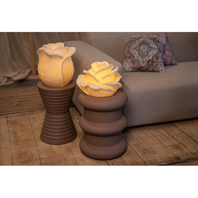 PTMD Aveda White roos hoog LED-lamp oplaadbaar