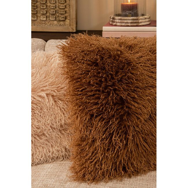 PTMD Kussen Rexx Beige rechthoekig