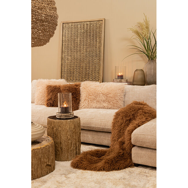 PTMD Kussen Rexx Beige rechthoekig