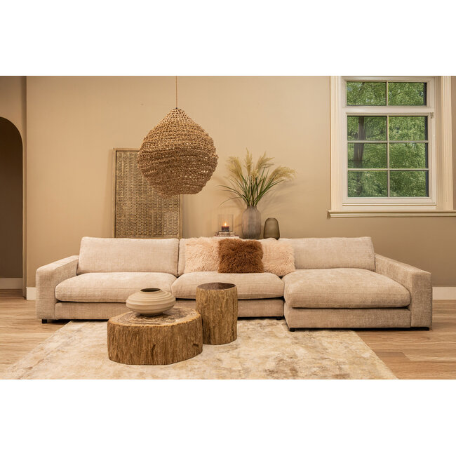 PTMD Kussen Rexx Beige vierkant